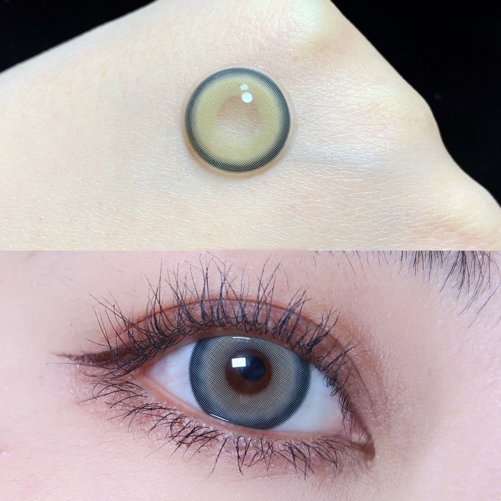 Bộ Kính Áp Tròng Màu Xanh Lá Cây Slytherin green lenses COS Euramerican