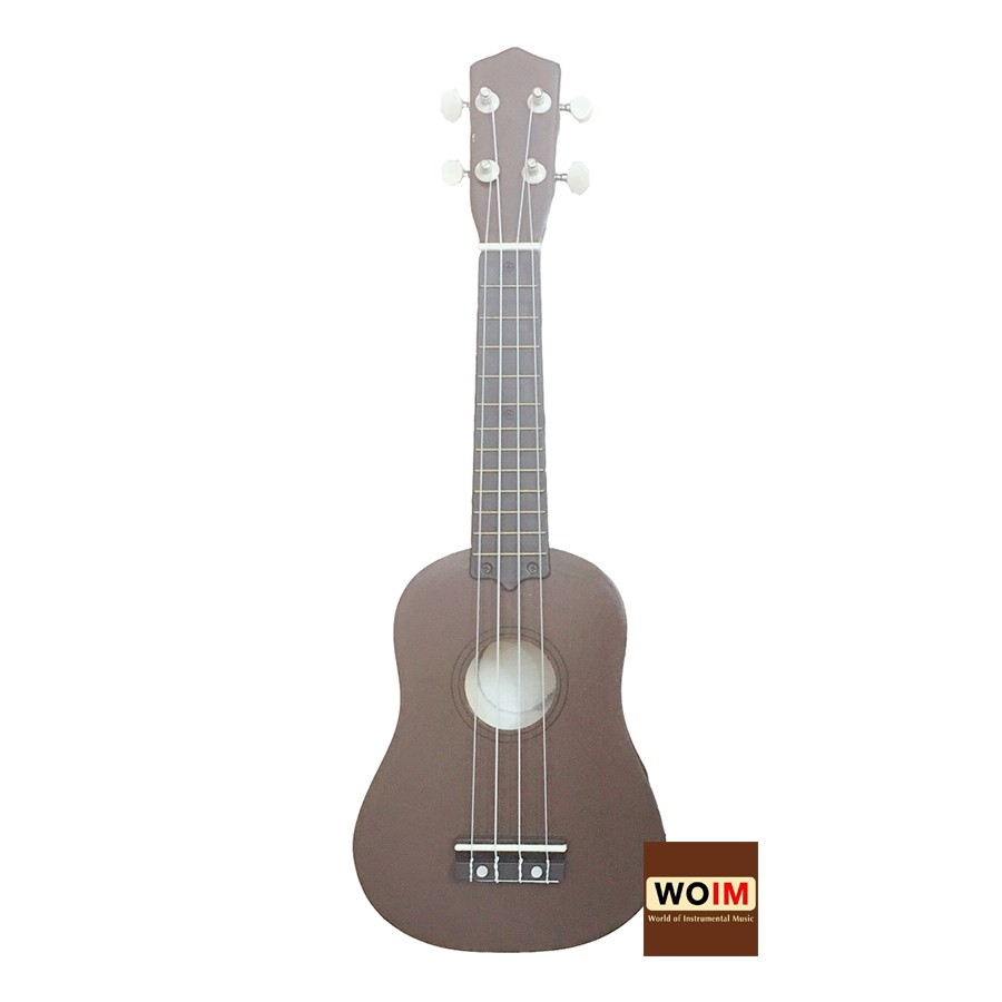 Đàn Ukulele Soprano Màu Trơn Giá Rẻ gỗ full màu 33A15