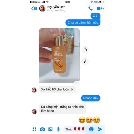 Tinh chất tế bào gốc - Hộp lẻ Vita-C Total Care Ampoule NewLand - Tinh chất dưỡng trắng da | BigBuy360 - bigbuy360.vn