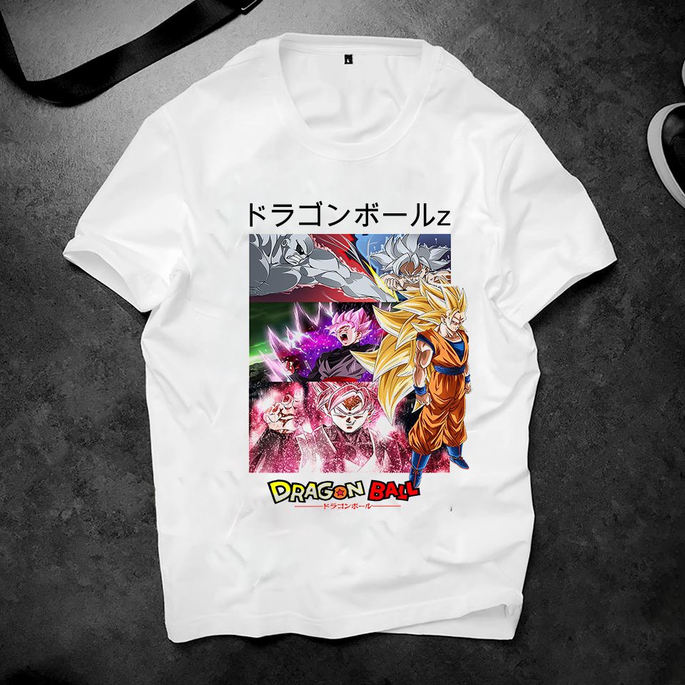 Áo thun form rộng unisex hình GoKu chất vải đẹp2019ts708