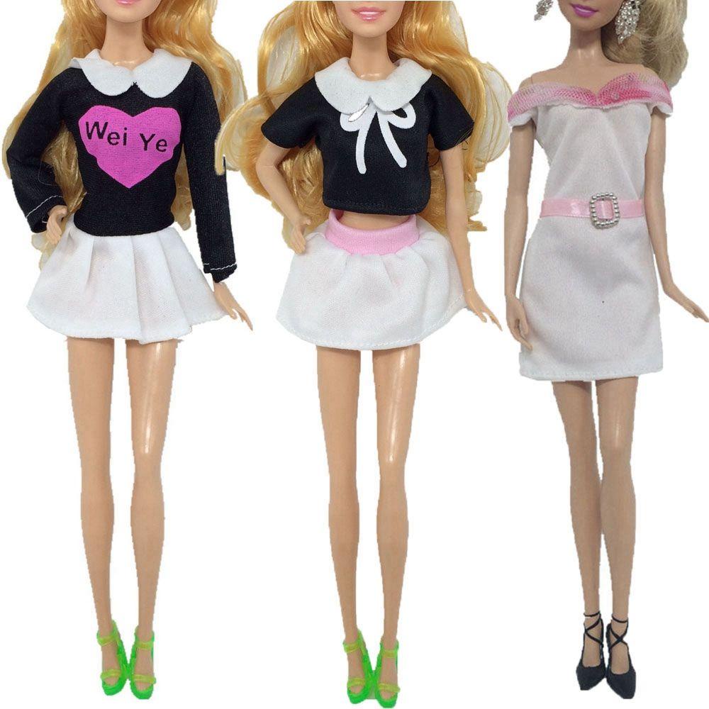 BEBETTERM Búp Bê Thời Trang Quần Áo Bé Gái DIY 2021