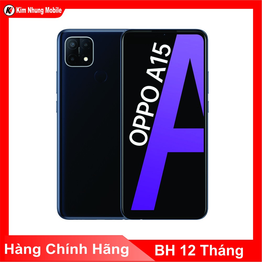 Điện thoại Oppo A15 32GB Ram 3GB - Hàng Chính Hãng
