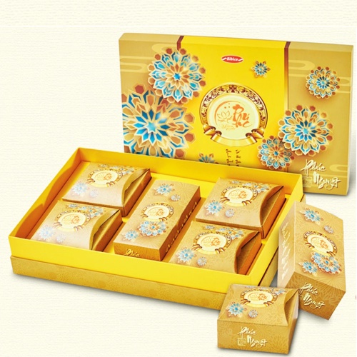 Bánh trung thu Phúc Nguyệt (4 cái) Bibica 1000G