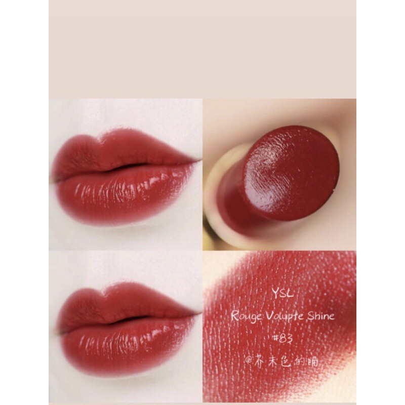 YSL màu 83 rouge cape (đỏ nâu)