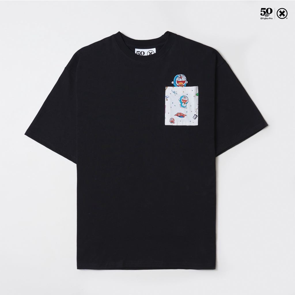 Áo Thun Đen Doraemon + Collectors " Magic Gadget "