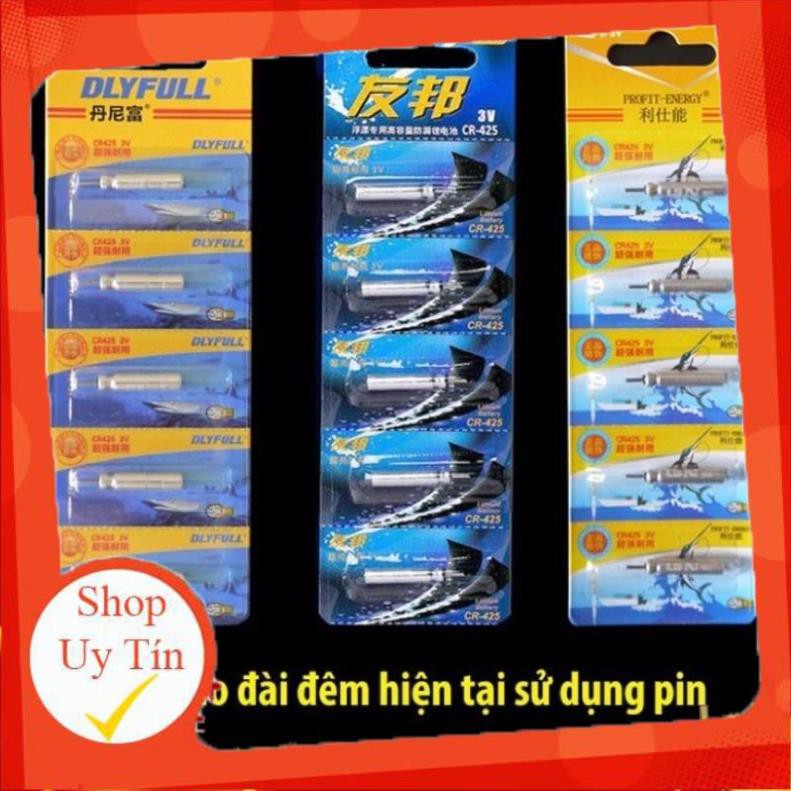 [Xả Kho] Pin Cr 425 pin phao ( vi 5 qua) Chuyên lắp phao câu đài câu đêm PIN-CR-425