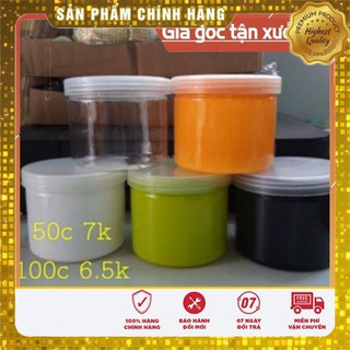 Hũ nhựa đựng kem body 500g chiết mỹ phẩm - Hũ hấp dầu
