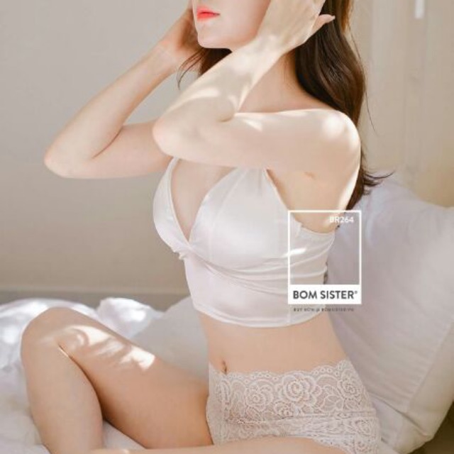 BRA SATIN ÁO LÓT PHI BÓNG bra satin croptop