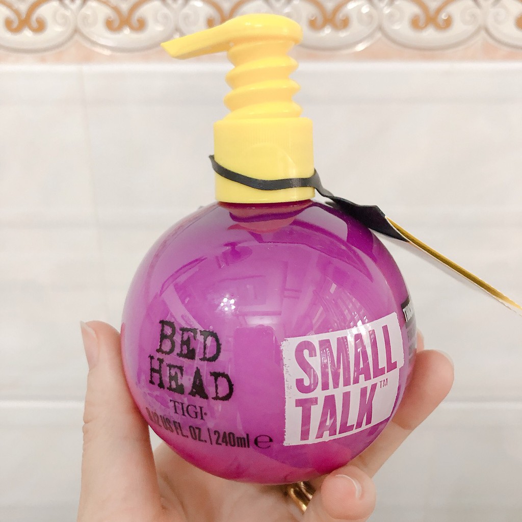 [Chính hãng] [Siêu rẻ] Gel giữ nếp tóc uốn Tigi Small Talk 240ml của Mỹ