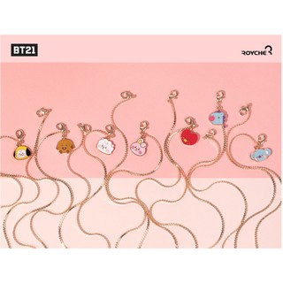 Dây đeo khẩu trang bt21 mask pendant màu gold beens company