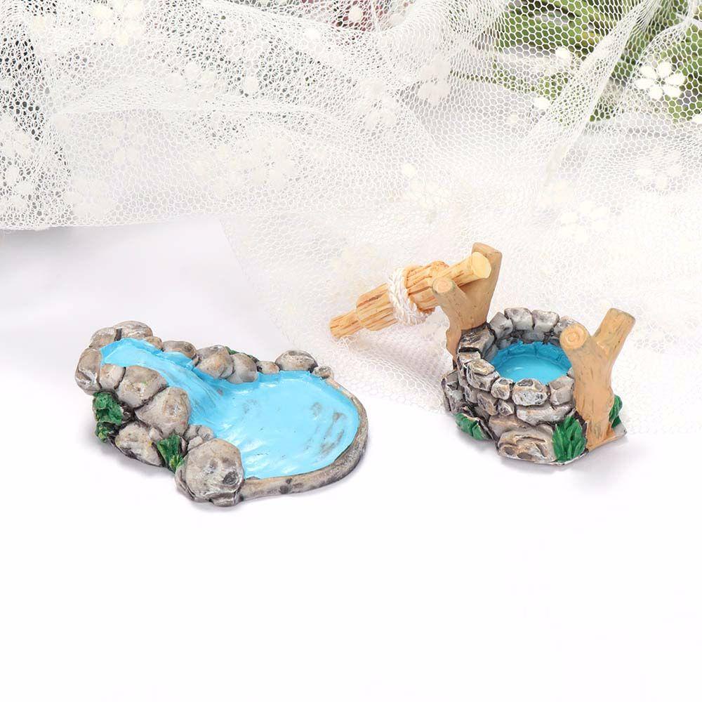 Đồ trang trí Cây Cầu Mini Bằng Nhựa Resin Dùng Trang Trí Tiểu Cảnh