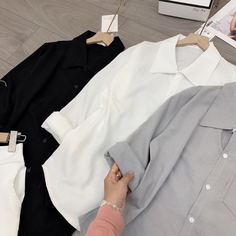 [Mã WASTUP9 giảm 10% tối đa 30K đơn 150K] SÉT ÁO SƠ MI ĐŨI MIC QUẦN DÀI SIÊU HÓT | BigBuy360 - bigbuy360.vn