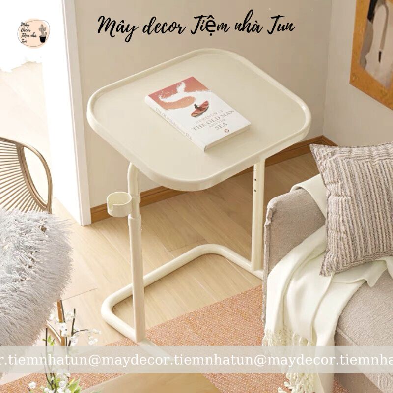 Bàn phụ sofa, Bàn laptop IKEA chính hãng- Có thể điều chỉnh độ cao, độ nghiêng mặt bàn tiện lợi