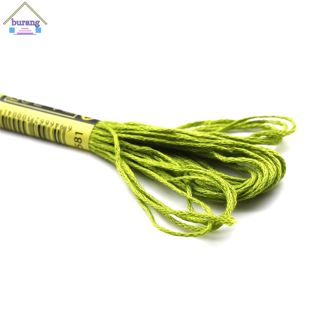 Set 50 Tép Chỉ Kèm Dụng Cụ Thêu Tranh Chữ Thập Siêu Tiện Lợi