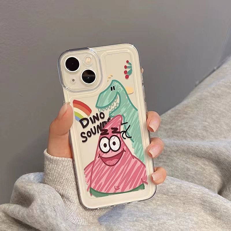 Ốp điện thoại mềm trong suốt mẫu hoạt hình thích hợp cho Apple 14 12 Iphone11pro Max X Xs XR 6 6S 7 8Plus AFs1