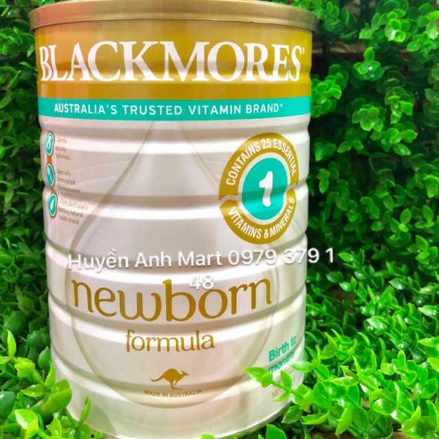 BLACKMORES NEWBORN FORMULA 0 đến 6 tháng tuổi