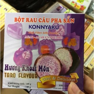 Bột rau câu pha sẵn đủ vị