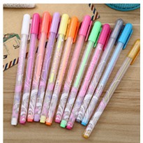 B72 bút bi nhiều màu nắp pastel bút cute bút dễ thương