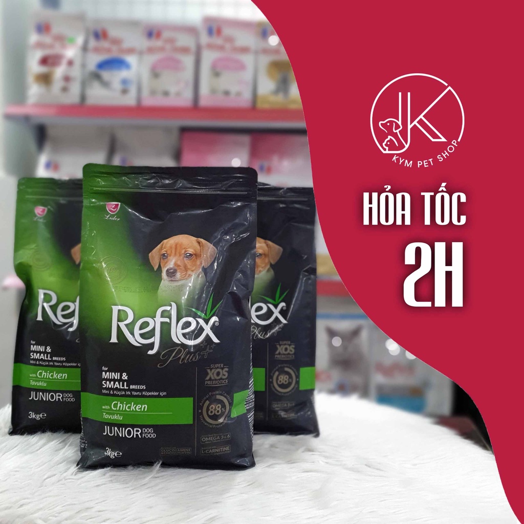 REFLEX plus – Thức ăn hạt khô cho chó cưng siêu cao cấp Thổ Nhĩ Kỳ