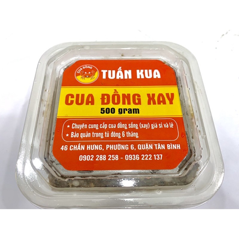 CUA ĐỒNG XAY SẴN 500gram