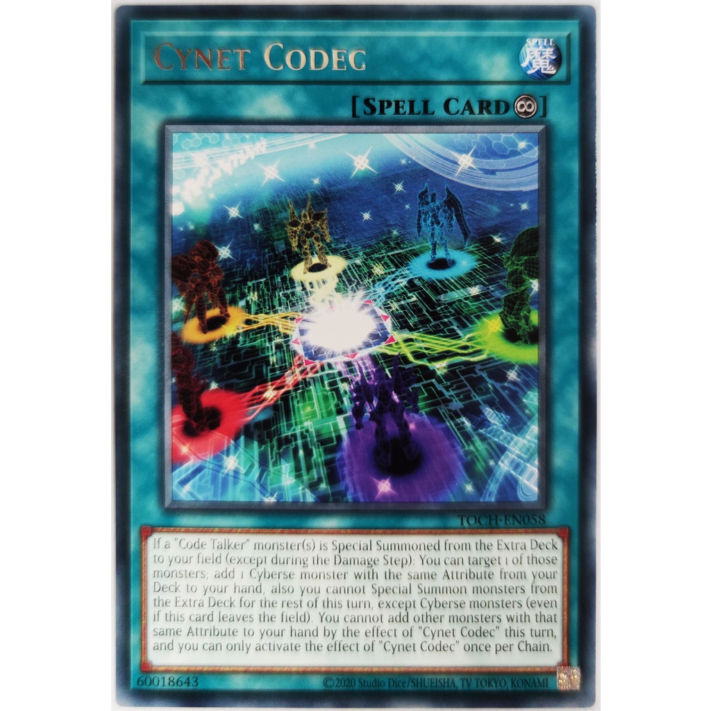 [Thẻ Yugioh] Cynet Codec |EN| Rare