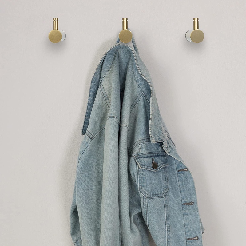 Giá Đỡ Treo Chìa Khóa Bằng Đồng Thau Cứng Thiết Kế Đơn Giản Tiện Dụng