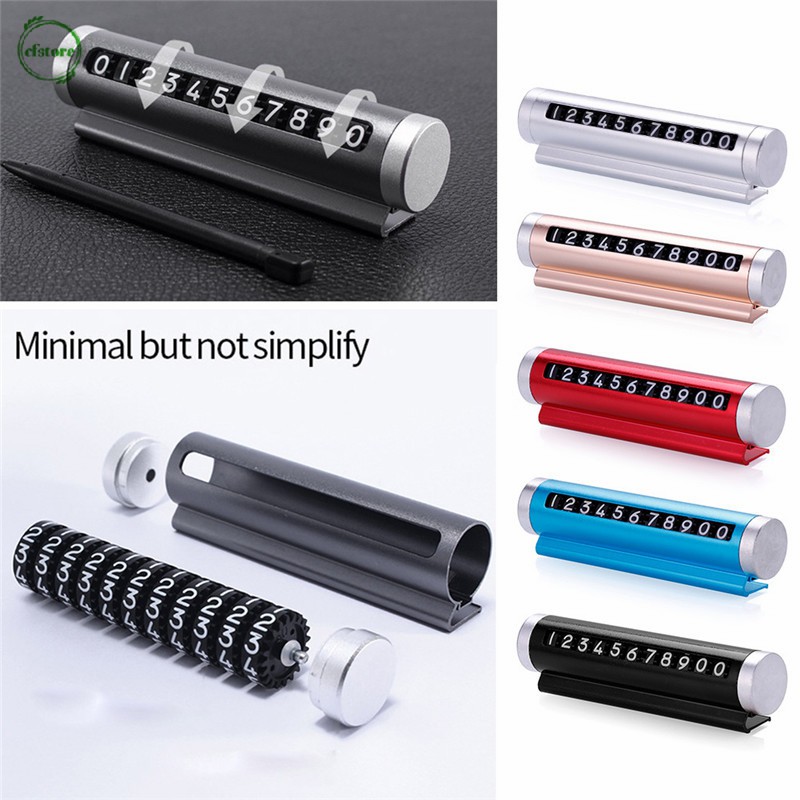 Bảng đỗ xe tạm thời chất liệu bằng nhôm tiện lợi cho xe hơi chất lượng cao