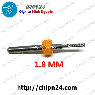 [1 CÂY] Mũi phay mạch in CNC 1.8mm (Mạch điện tử, PCB)