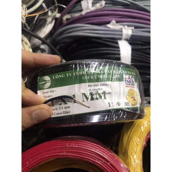 Dây điện 1li 1 lõi cứng