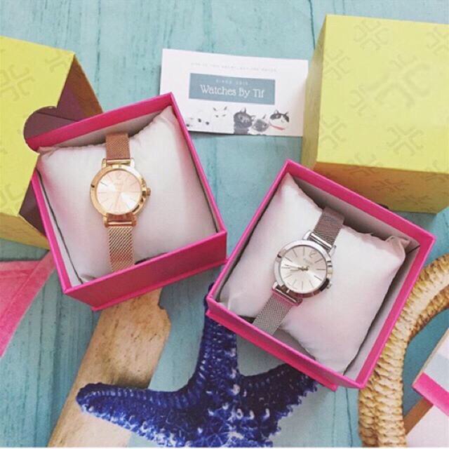 [4 màu] Đồng hồ Nữ Classic Korean 732 Dây Kim Loại size 30mm | BigBuy360 - bigbuy360.vn