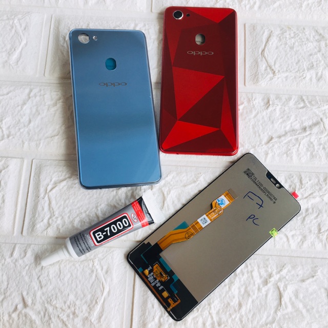 Combo Bộ Vỏ Sườn + Màn Hình Oppo F7 Zin Hàng Cao Cấp (Tặng tuýp keo)