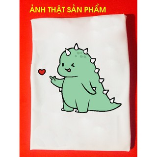 áo thun khủng long chibi 4 chất đẹp,bao đổi trả