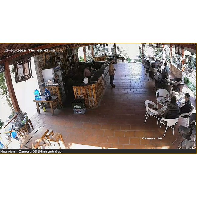 Camera Yoose 6 mắt 1080p 2 râu xem đêm có màu chống nước | BigBuy360 - bigbuy360.vn