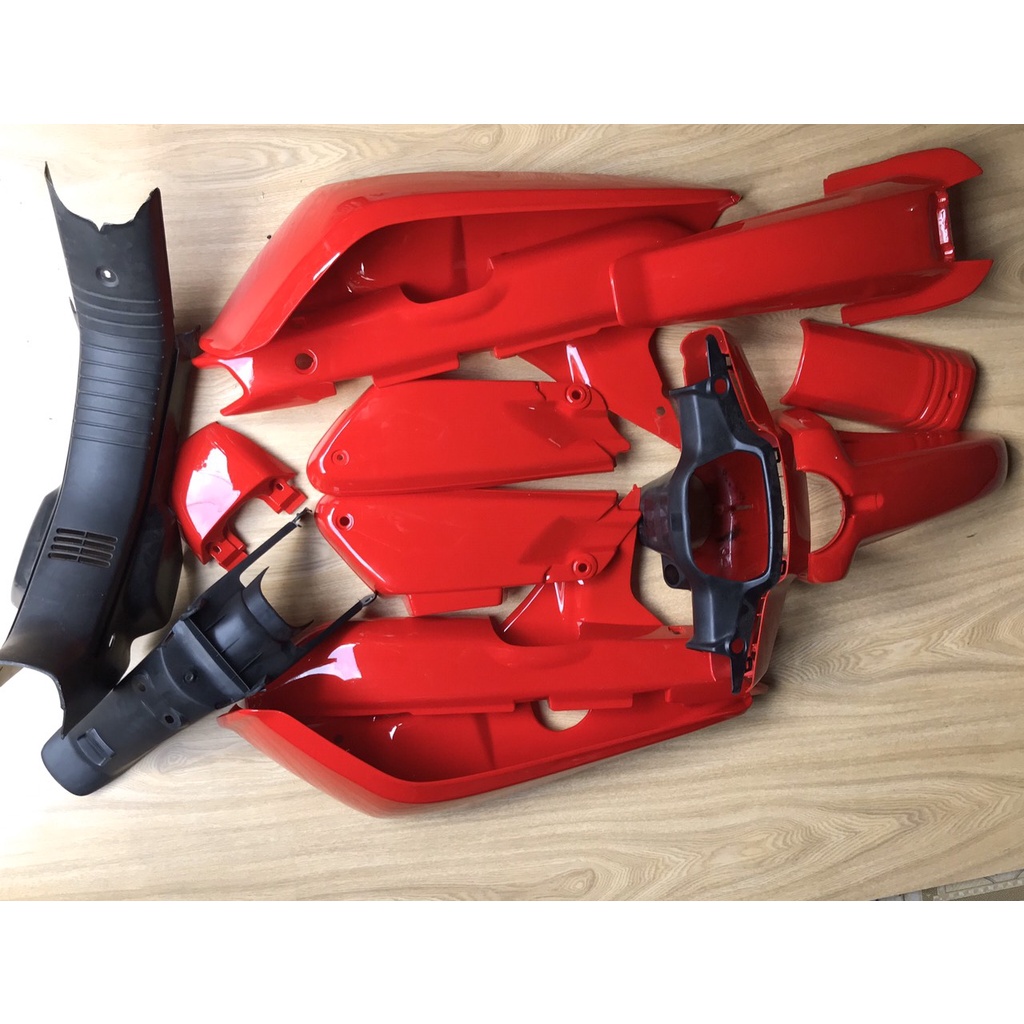 DÀN ÁO XE DREAM LÙN-DREAM III NHỰA NGUYÊN SINH LOẠI ĐẶC BIỆT ZIN THEO XE 100% KHÔNG CHẾ CHÁO