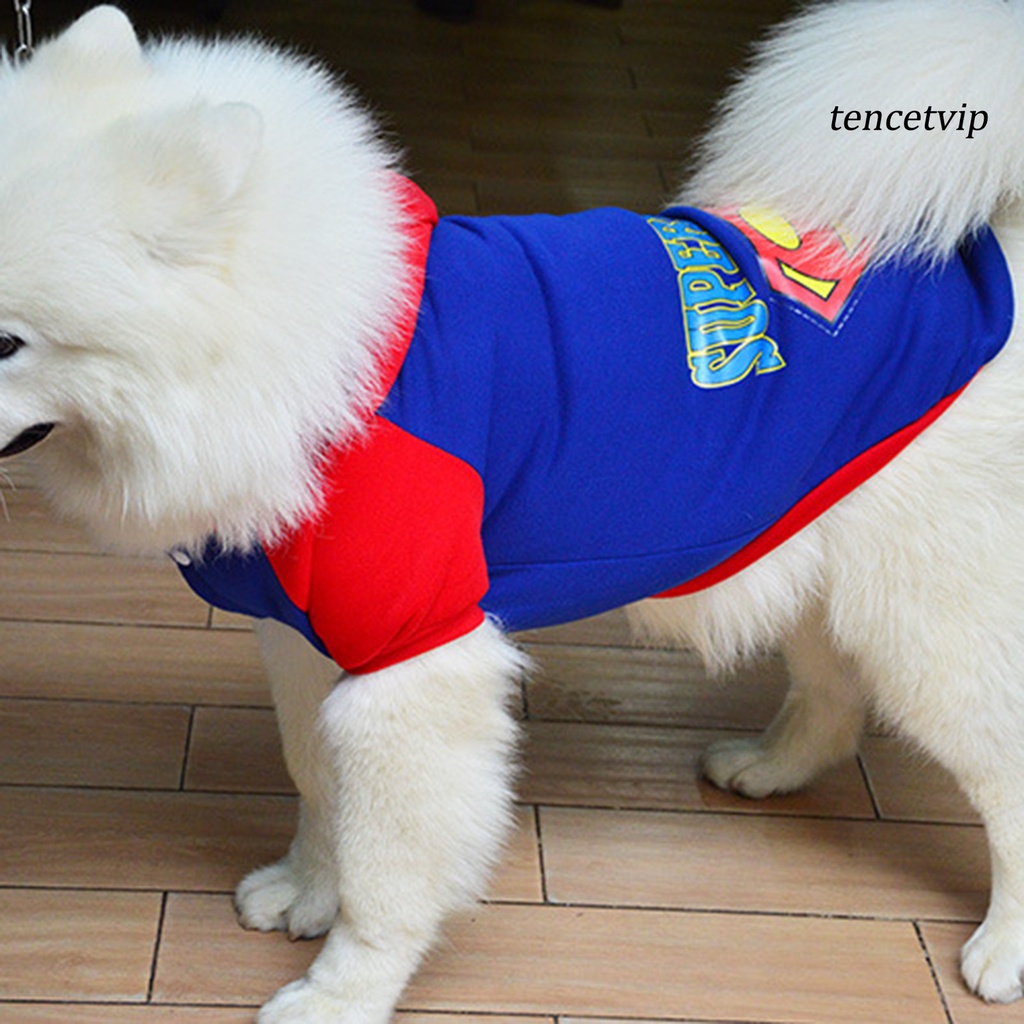 Áo hoodie cotton dày giữ ấm thoáng khí dành cho thú cưng
