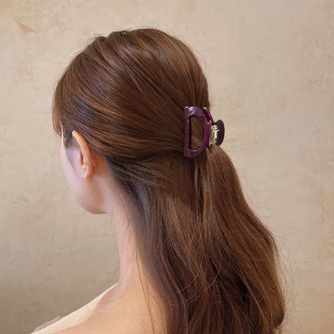 Kẹp Tóc Đuôi Ngựa Phong Cách Pháp Đơn Giản Kiểu Mới 2022