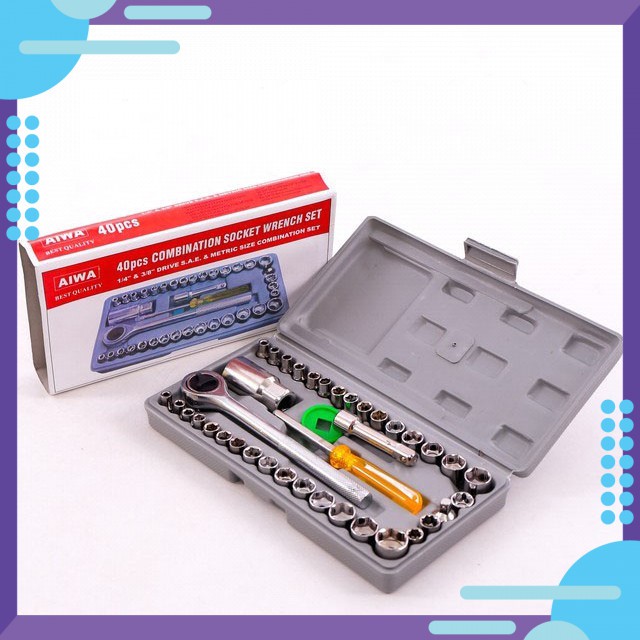 [GIÁ SỈ] BỘ DỤNG CỤ SỬA CHỮA 40 MÓN ĐA NĂNG [SALE]