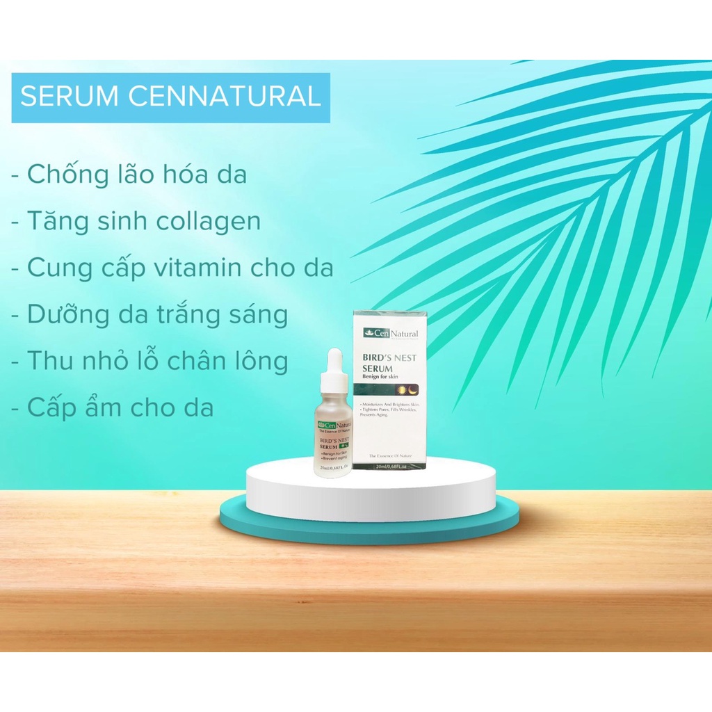 [THẨM MỸ VIỆN CHUYÊN DÙNG}Serum Dưỡng Trắng Se Kít Lỗ Chân Lông Dịch Yến Cung Cấp Vitamin Căng Mộng Da