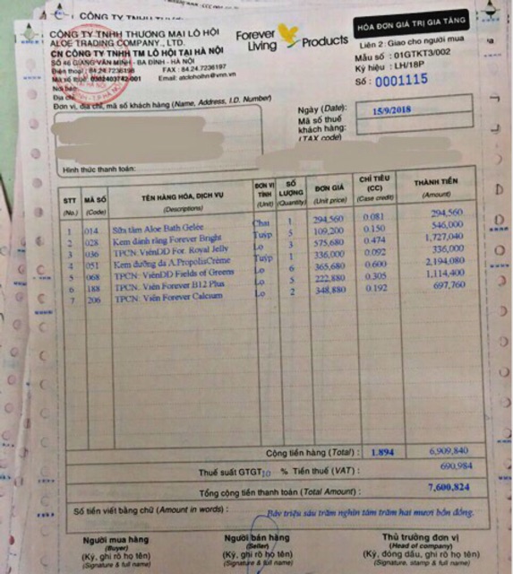 Sữa Ong Chúa Lô Hội Forever | BigBuy360 - bigbuy360.vn