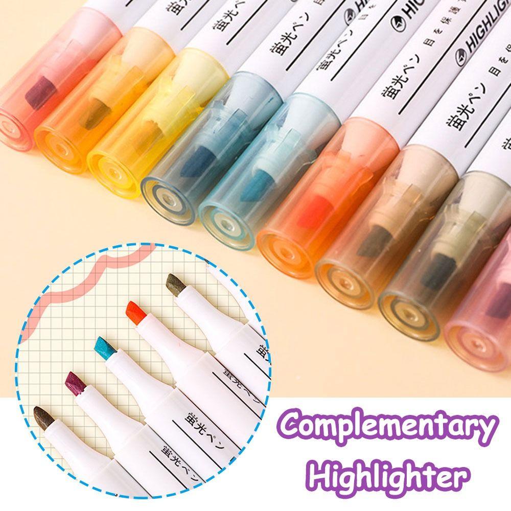 Set 6 Bút Bắt Sáng Màu Sắc Ngọt Ngào Tiện Dụng
