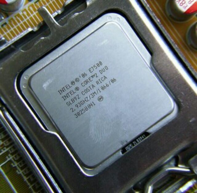 CPU Core 2 duo E7500