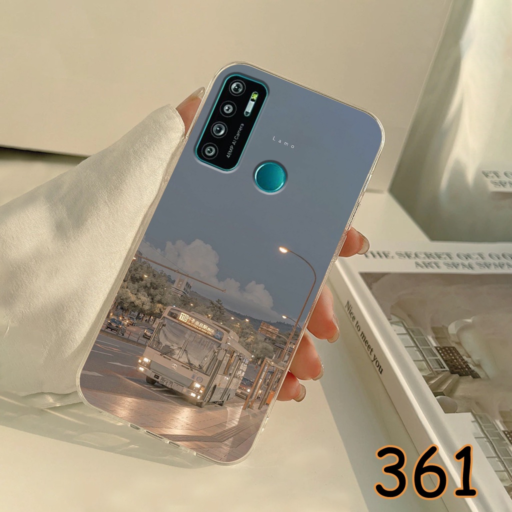 Ốp Lưng Vsmart Live 4 - Vsmart Live in hình Phong cảnh ban đêm - Chất liệu Silicon cao cấp bảo vệ máy