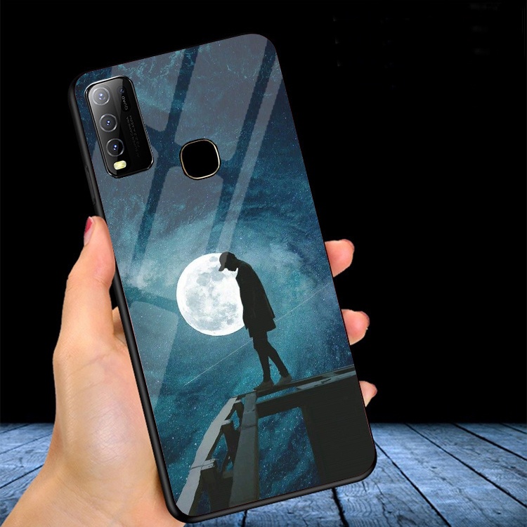 Ốp Lưng Kính 3D VIVO Y30,Y30I,Y50 Ốp lưng thế hệ mới cao cấp