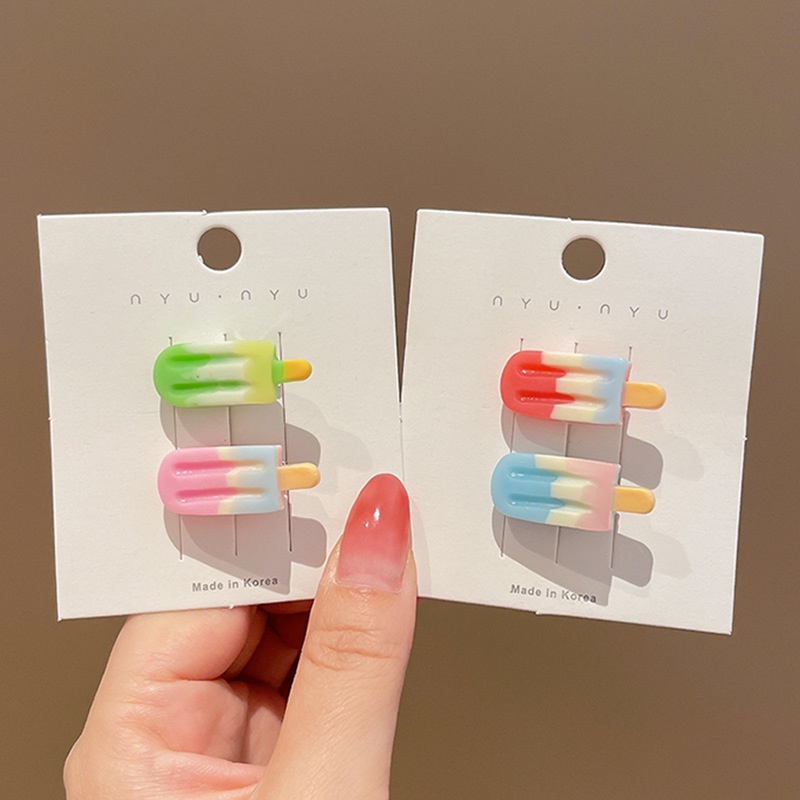 Kẹp Tóc Hình Cây Kem Thời Trang Hàn Quốc