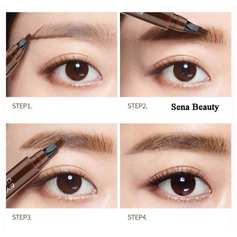 Bút Chì Phẩy Sợi Suake Tint My 4 Tip Brow Tự Nhiên Không Thấm Nước, Giúp Bạn Có Cặp Lông Mày Dày Hơn, Đẹp Tự Nhiên | BigBuy360 - bigbuy360.vn