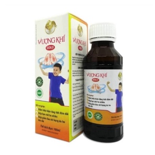 Cao lỏng vượng khí gold Siro ho cho bé Giúp bổ phế giảm ho loãng đờm làm ấm hô hấp giảm đau rát họng Lọ 100ml