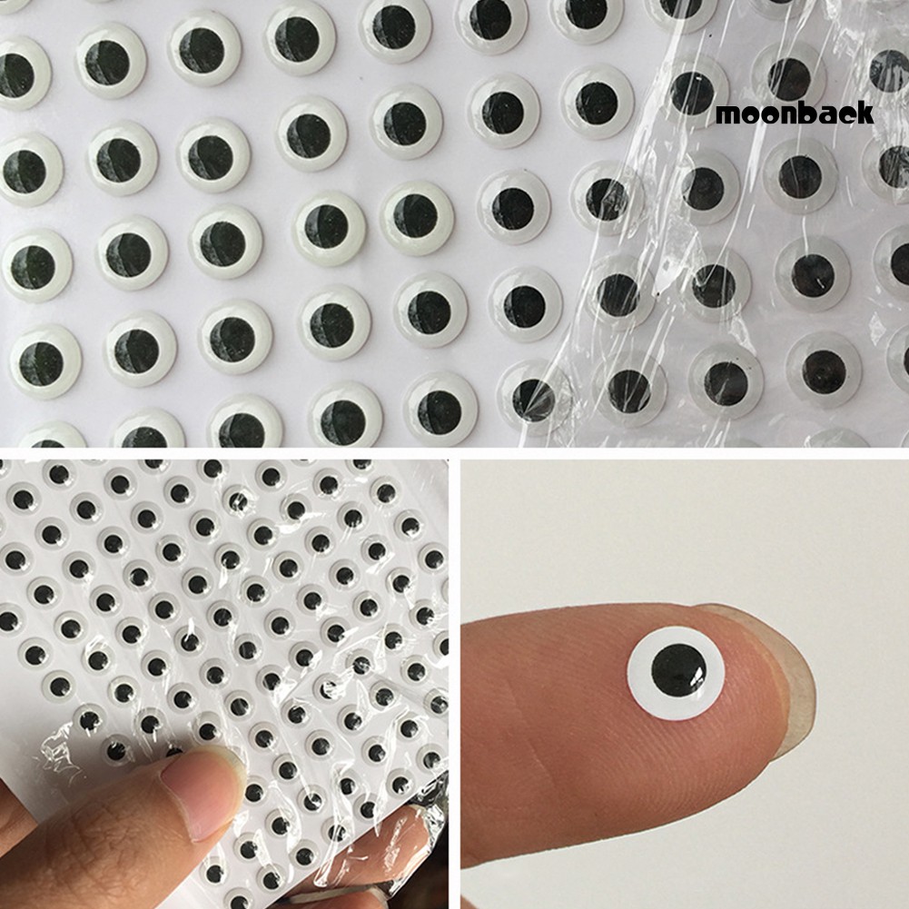 Set 300 Mắt Cá Giả 3d Dạ Quang Dùng Để Trang Trí Độc Đáo