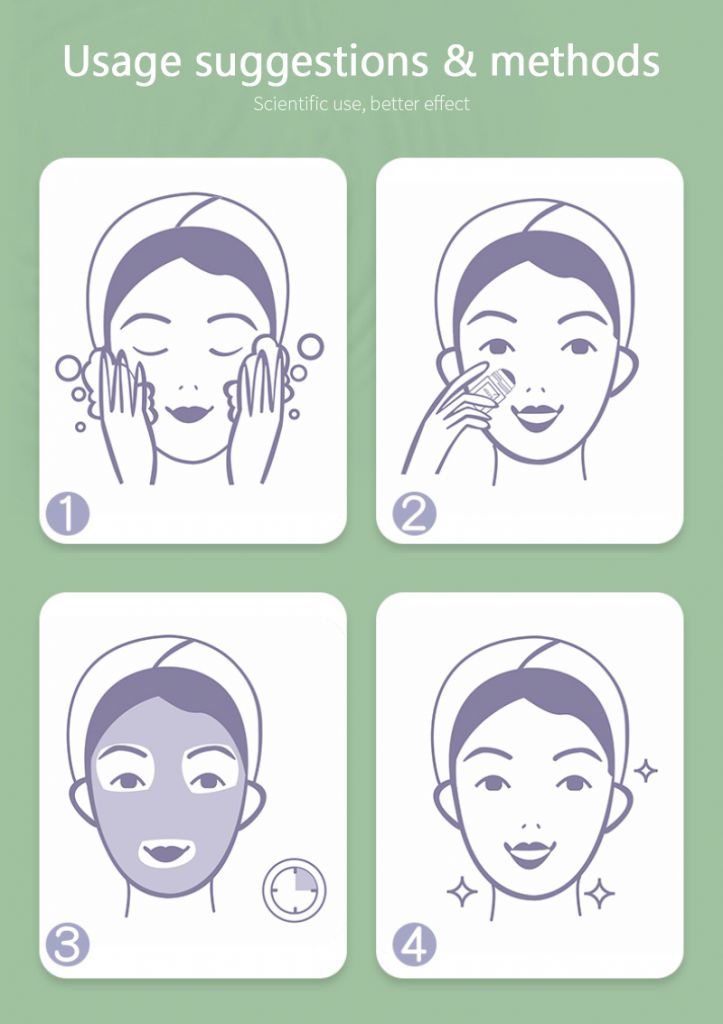 [NEW DESIGN] Mặt nạ sạch Beauty Skin Green Tea Clean Face Mask Stick Làm sạch lỗ chân lông Bụi bẩn Dưỡng ẩm Dưỡng ẩm làm trắng da mặt RTS