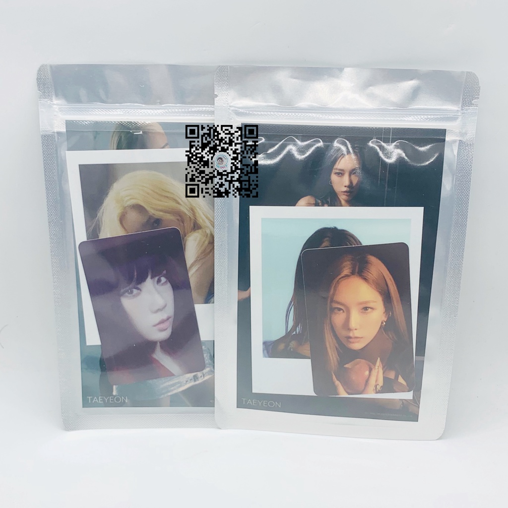 {SM Official - Có Sẵn } SNSD Taeyeon ~ INVU THE EXHIBIT goods: Set ảnh theo chủ đề