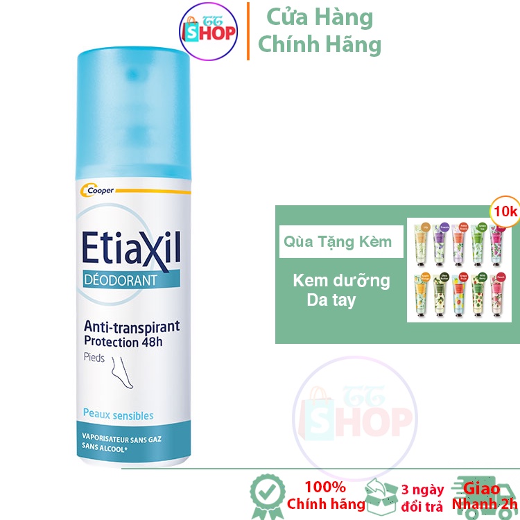 Xịt Khử Mùi Etiaxil khử mùi hôi chân giảm tiết mồ hôi